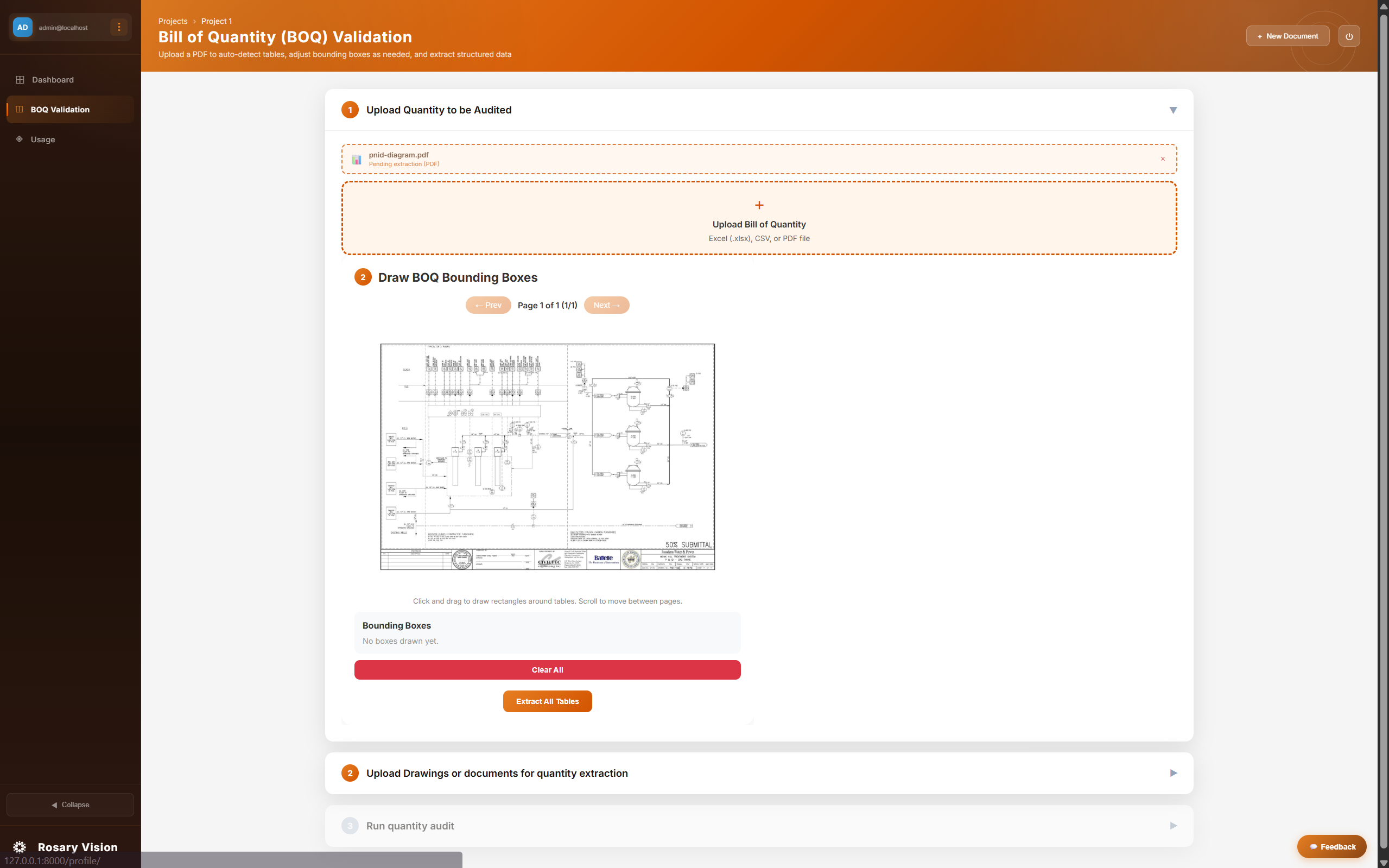 Rosary Vision - Screen 1