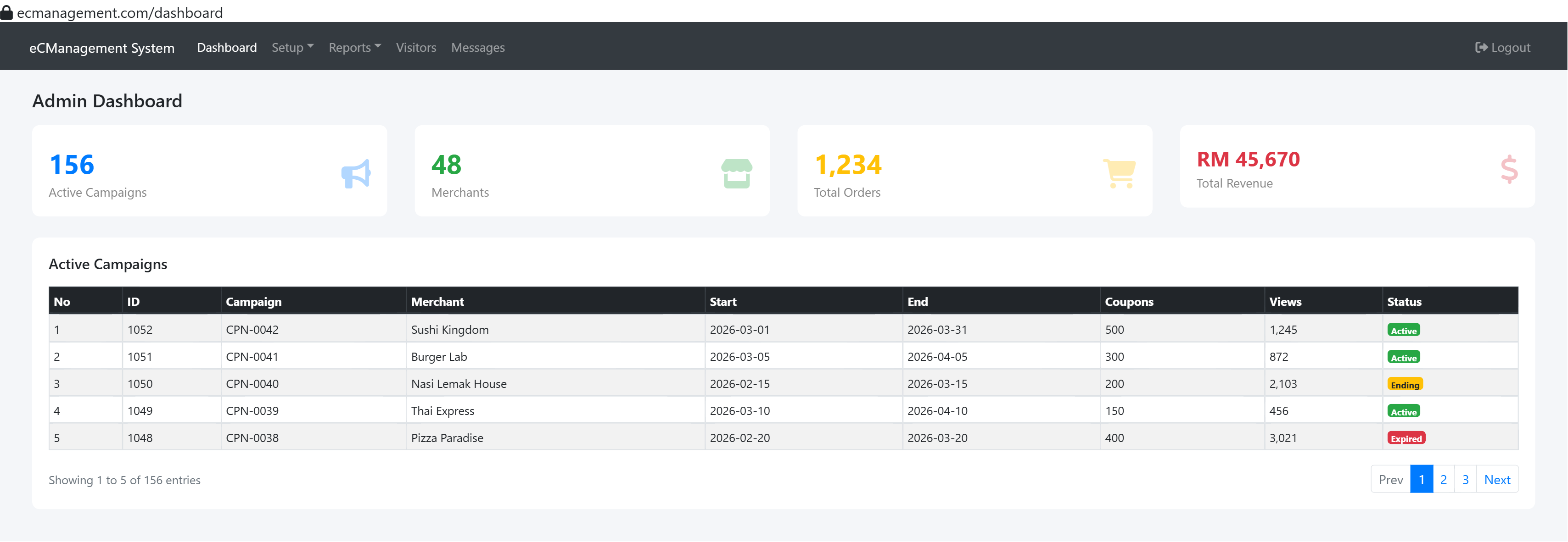 eReservation Restaurant Booking and Ordering Platform