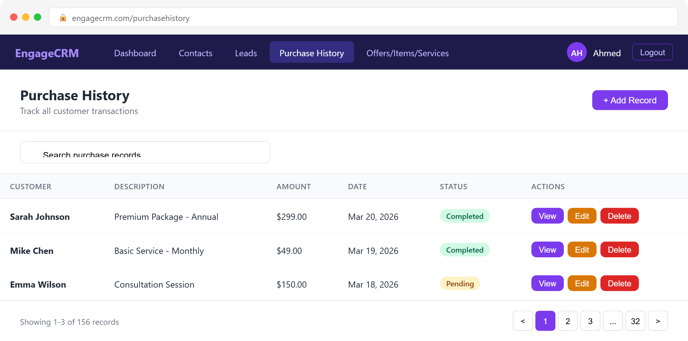 engageCRM - Screen 11